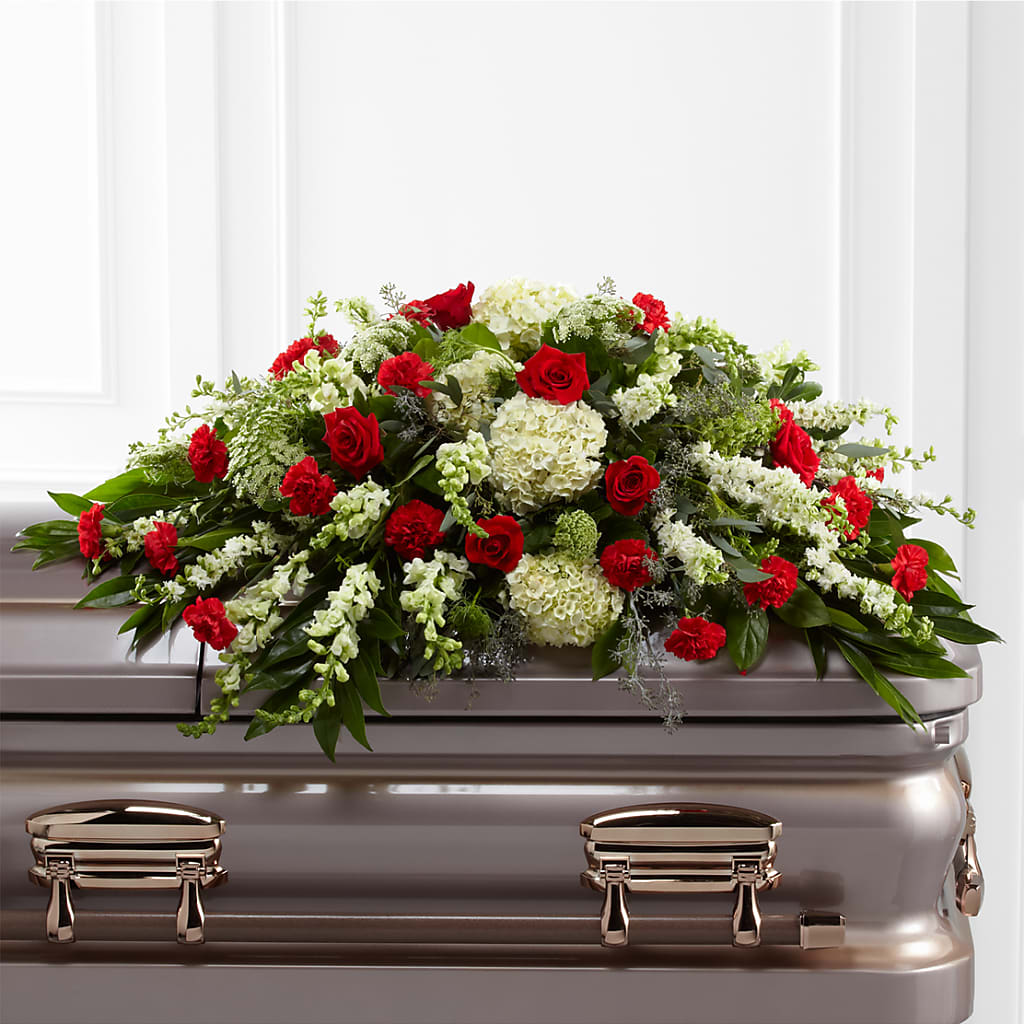 Sincerity Casket Spray – Flowers By Marvin, Picton ON