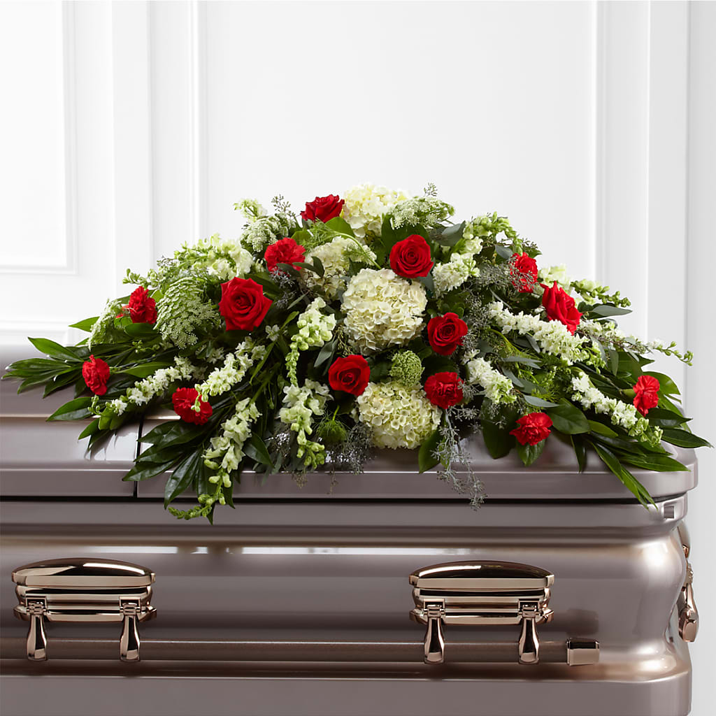 Sincerity Casket Spray – Flowers By Marvin, Picton ON