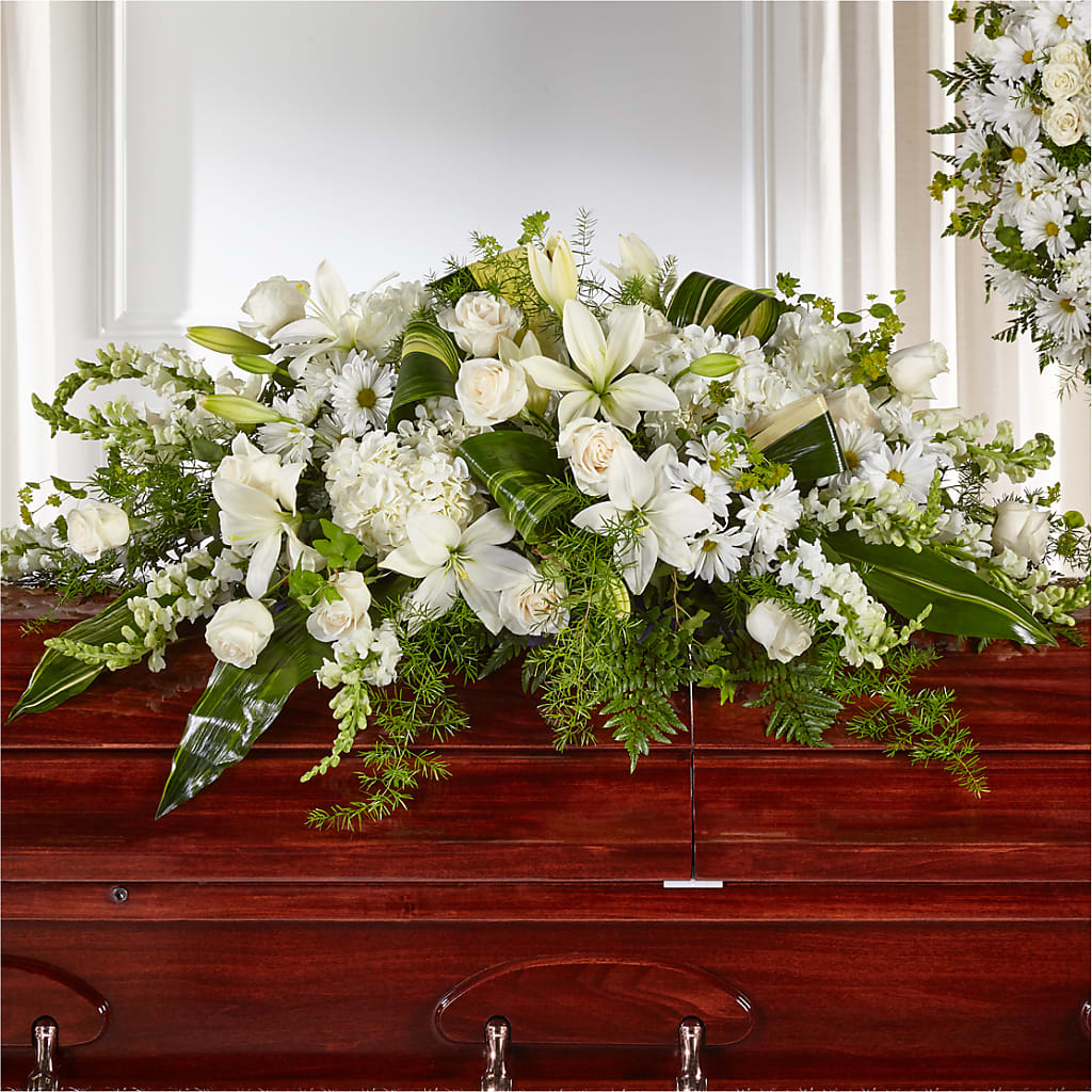 Abundance Casket Spray – Flowers By Marvin, Picton ON