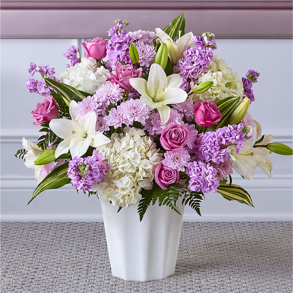 Heaven Sent Floor Basket – Flowers By Marvin, Picton ON