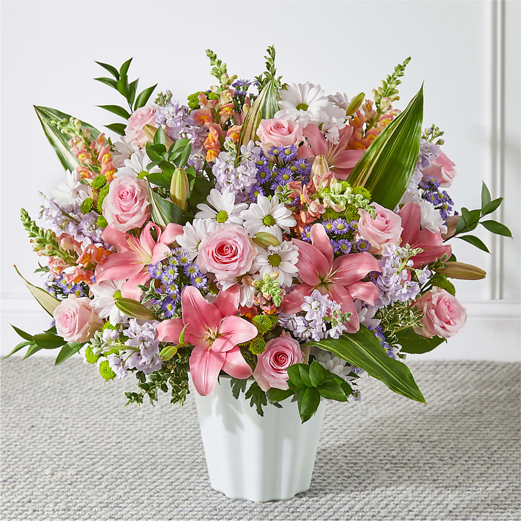 Abundant Compassion Floor Basket – Flowers By Marvin, Picton ON