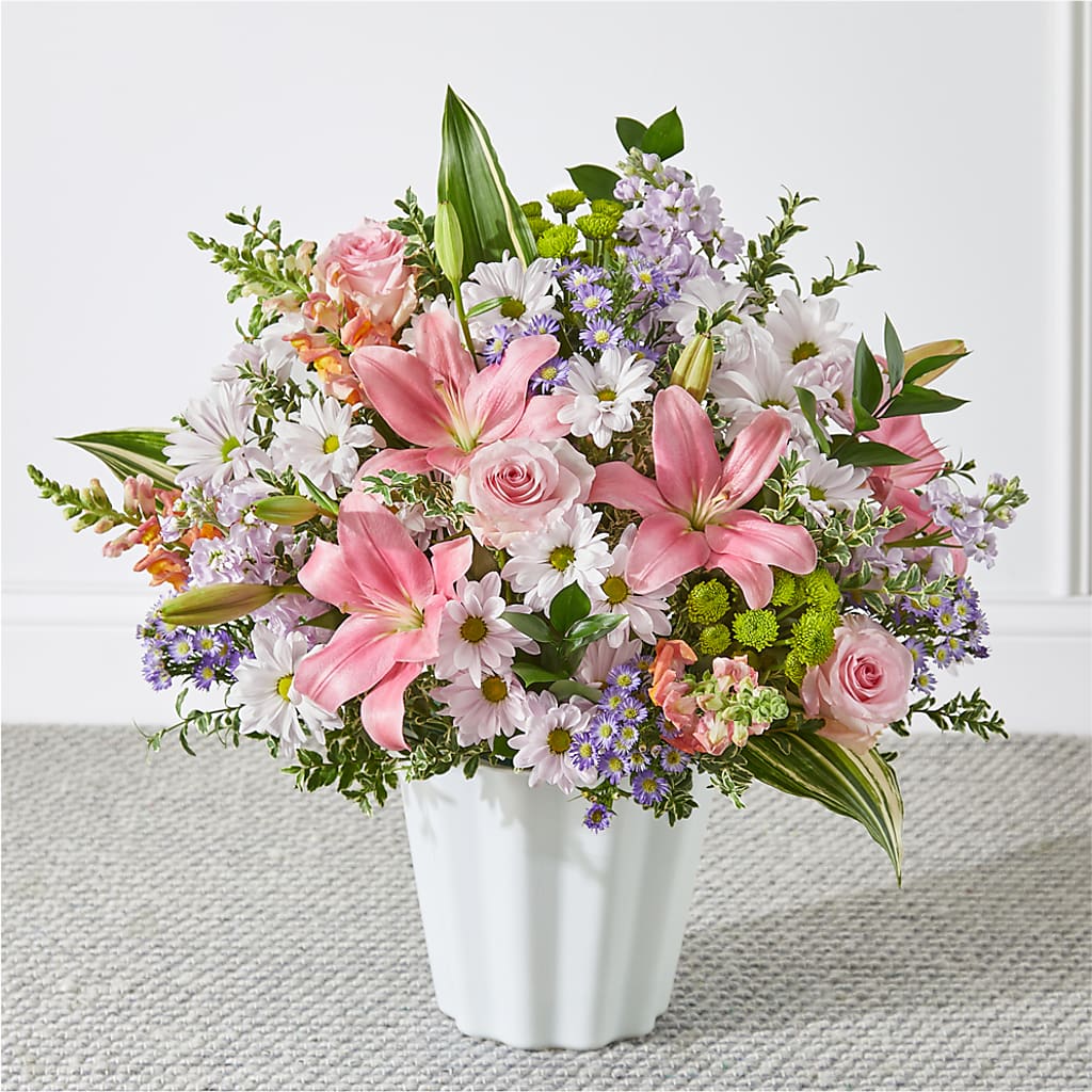 Abundant Compassion Floor Basket – Flowers By Marvin, Picton ON