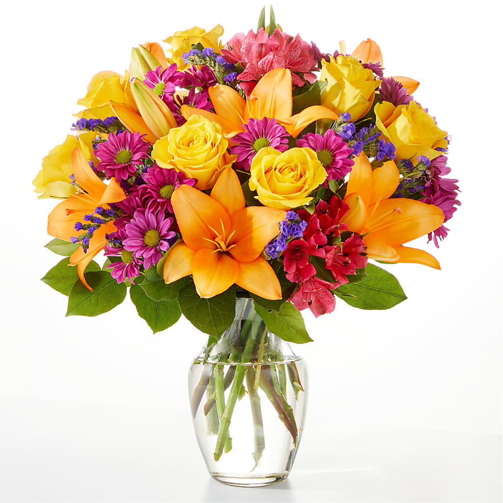 Colorful Visions Bouquet – Flowers By Marvin, Picton ON
