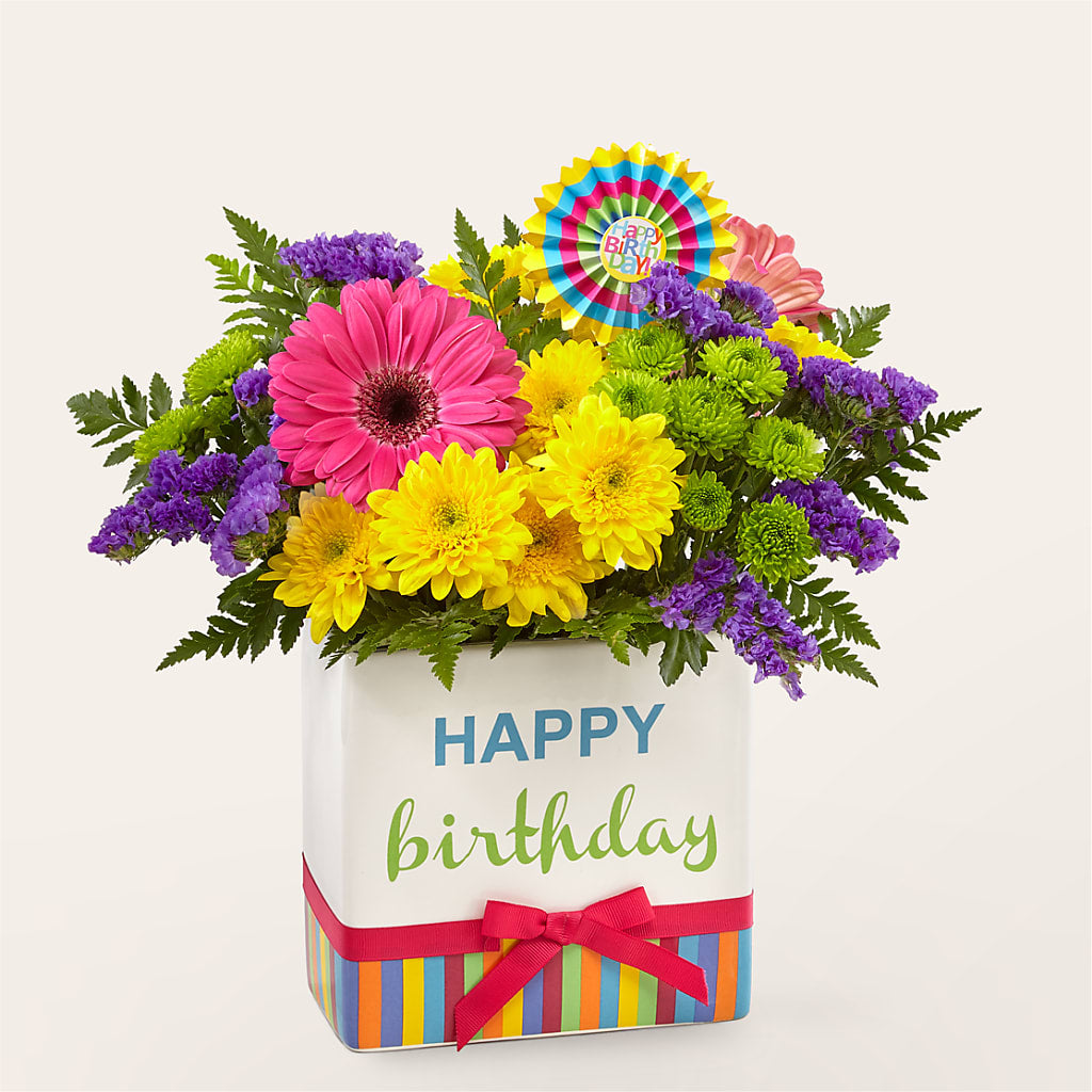 Birthday Brights Bouquet –  Flowers By Marvin, Picton ON