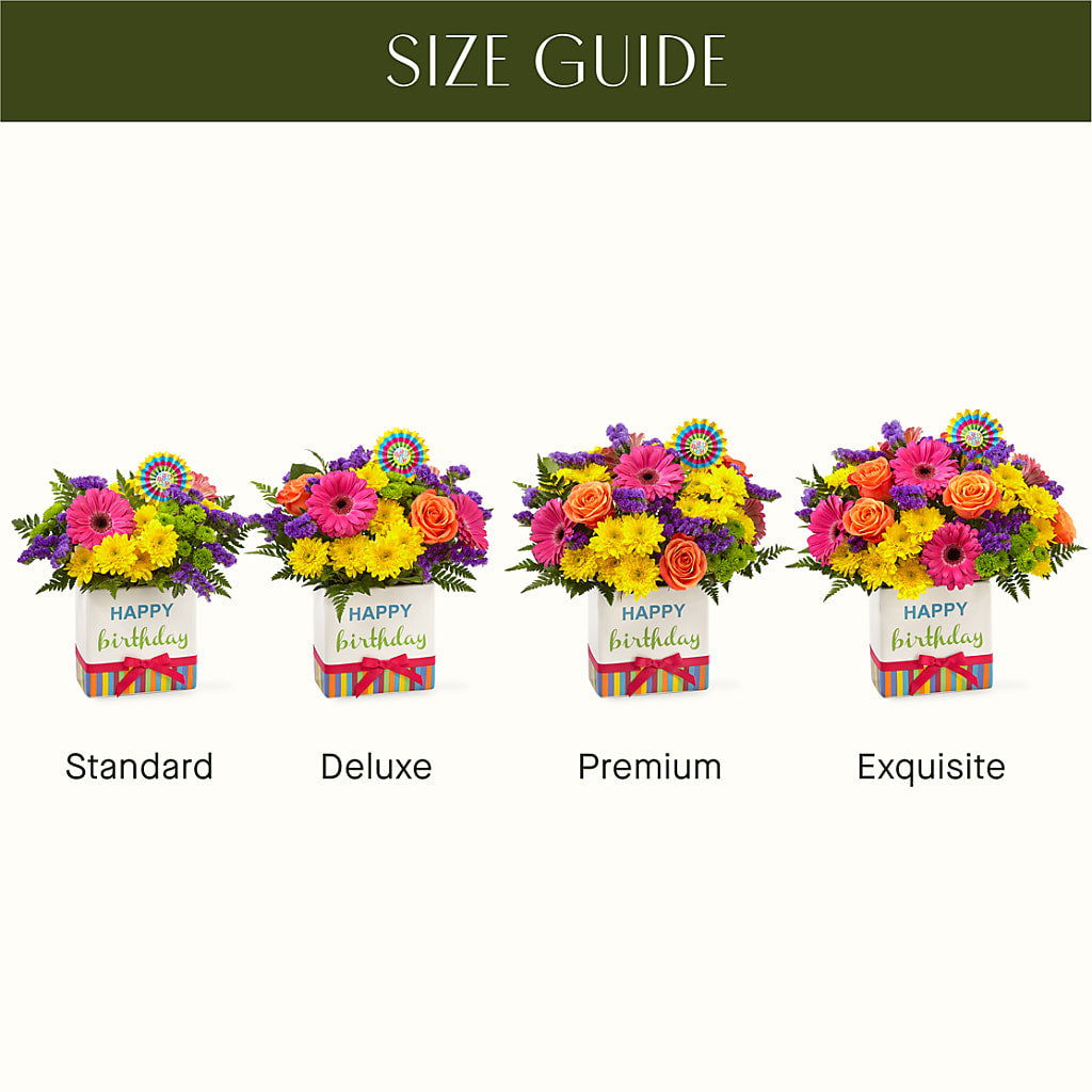 Birthday Brights Bouquet –  Flowers By Marvin, Picton ON