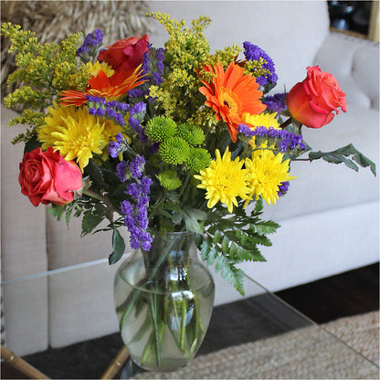 Marmalade Skies Bouquet –  Flowers By Marvin, Picton ON