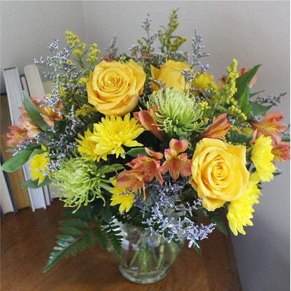 Marmalade Skies Bouquet –  Flowers By Marvin, Picton ON