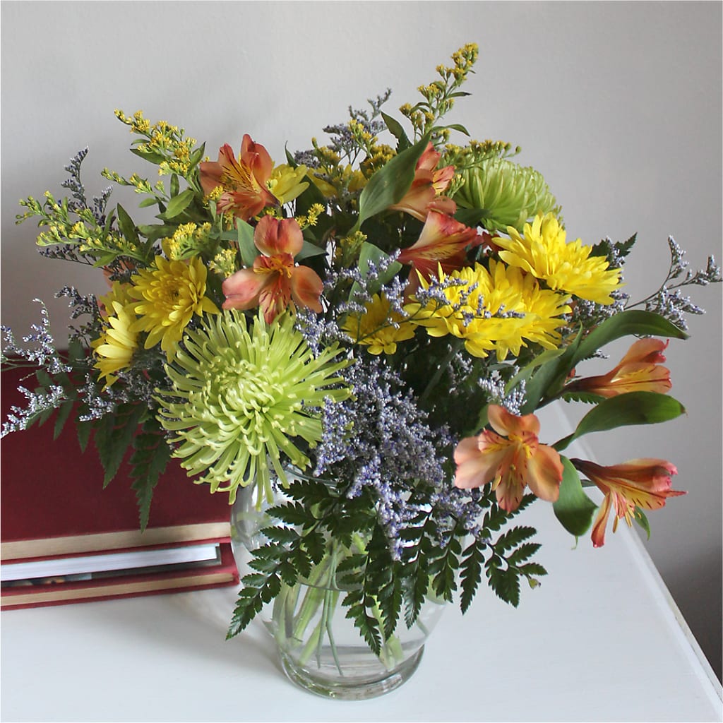 Marmalade Skies Bouquet –  Flowers By Marvin, Picton ON