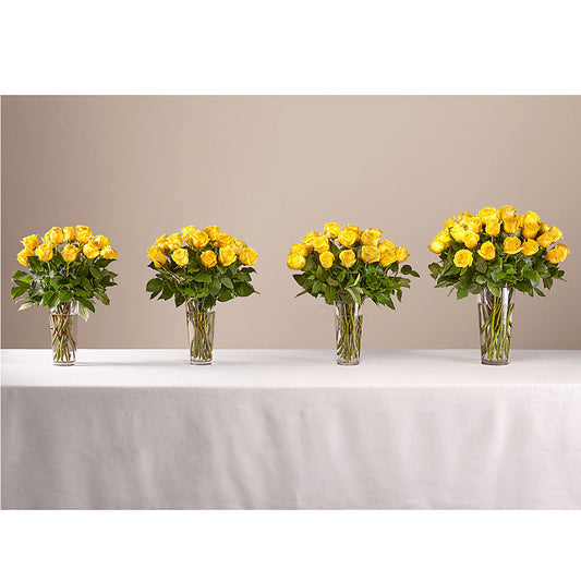 Long Stem Yellow Rose Bouquet –  Flowers By Marvin, Picton ON