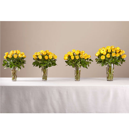 Long Stem Yellow Rose Bouquet –  Flowers By Marvin, Picton ON