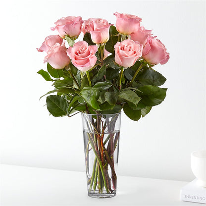 Long Stem Pink Rose Bouquet –  Flowers By Marvin, Picton ON