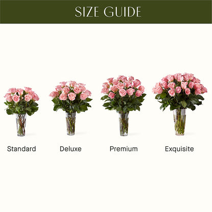 Long Stem Pink Rose Bouquet –  Flowers By Marvin, Picton ON