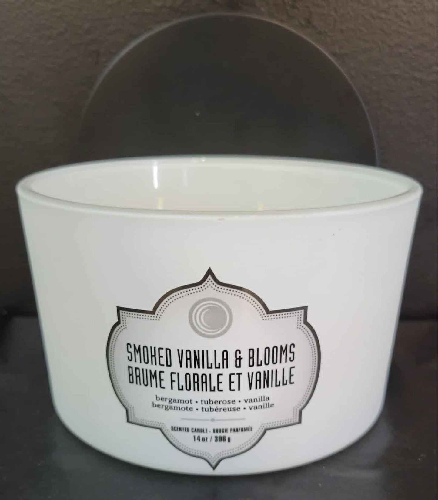 Vela de Vainilla Ahumada y Flores