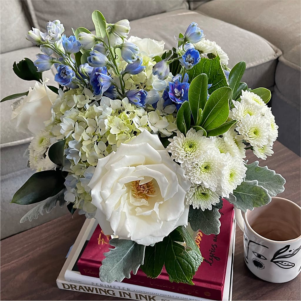 Clear Skies Bouquet –  Flowers By Marvin, Picton ON