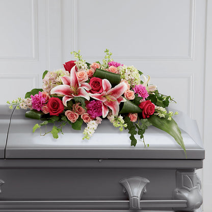 Splendid Grace Casket Spray –  Flowers By Marvin, Picton ON