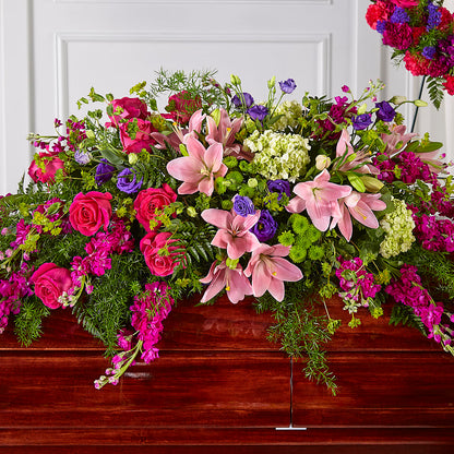 Radiant Tribute Casket Spray –  Flowers By Marvin, Picton ON