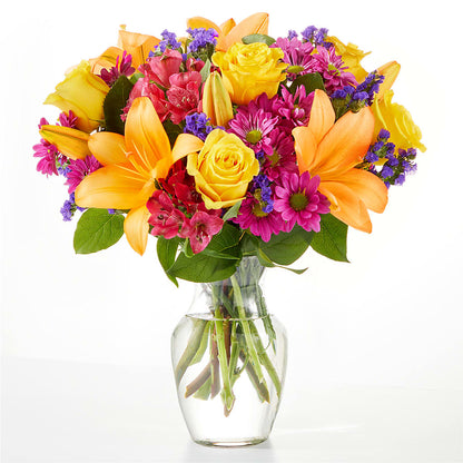 Colorful Visions Bouquet –  Flowers By Marvin, Picton ON
